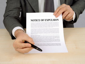 what to do if my child is expelled from school